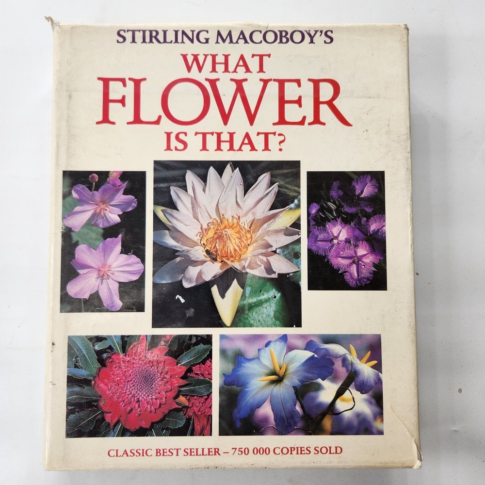 What Flower is That?  by Stirling Macoboy 1971 US Ed. HC